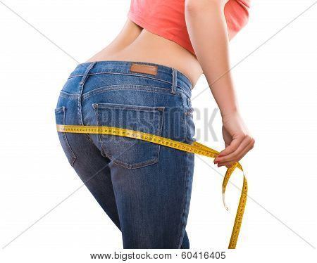 Weight Losing - Measuring Woman's Body