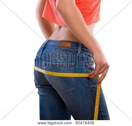 Weight Losing - Measuring Woman's Body