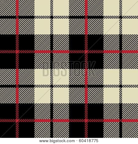 Black And White Fabric Texture In A Square Pattern