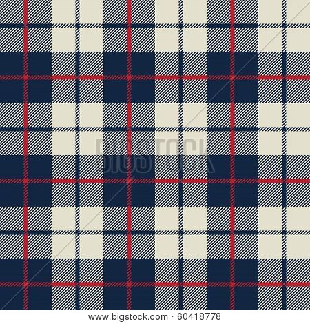 Blue And White Fabric Texture In A Square Pattern