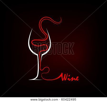 Wine Silhouette