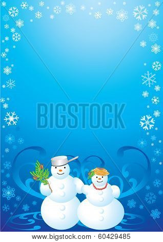 Christmas frame