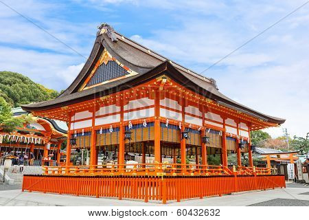 Fushimi Inari-taisha shrine in Kyoto