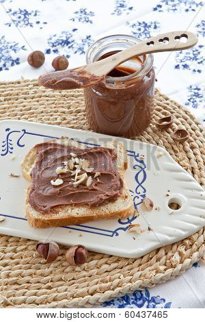 Brioche With Homemade Chocolate Spread