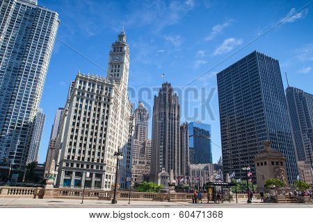 Wrigley Building In Chicago