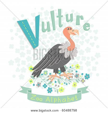Letter V - Vulture