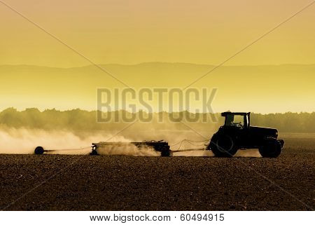 Tractor Silhouette