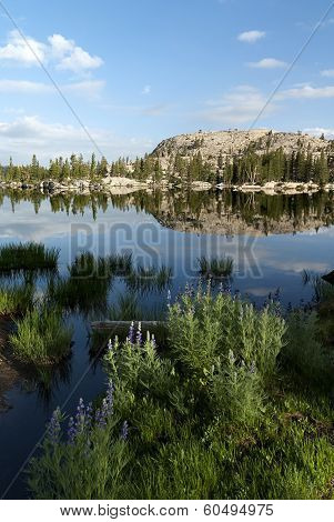 Mountain Lake Reflection