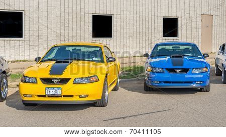 1990s Ford Mustangs,  Mustang Alley, Woodward Dream Cruise