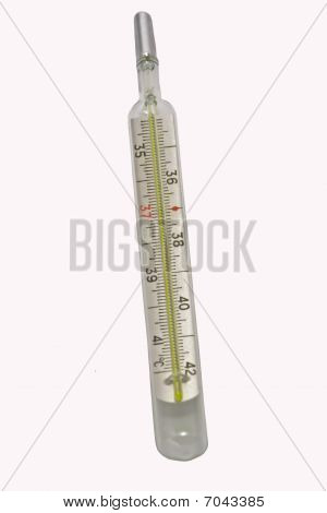 Thermometer isolated