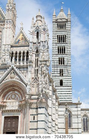 Buildings And Streets Of Siena