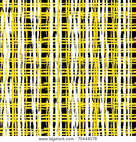 Vintage striped pattern with brushed lines