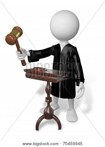 Man With Gavel