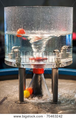 Physical Science Water Swirl In Plastic Bottle