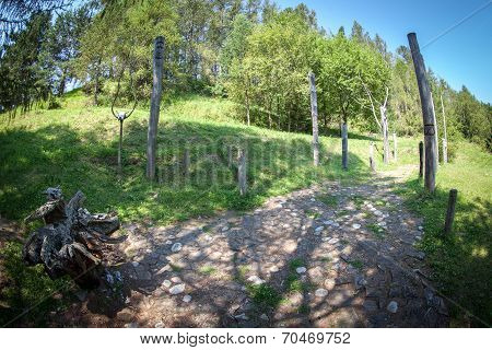 Celtic Sacrificial Place At Havranok - Slovakia