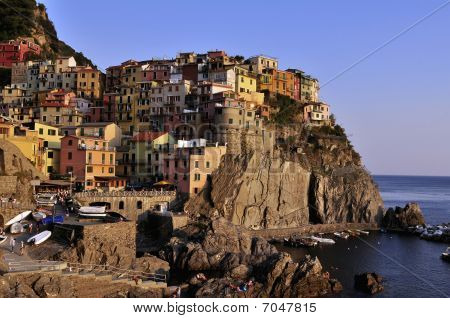 在渔村 Manarola