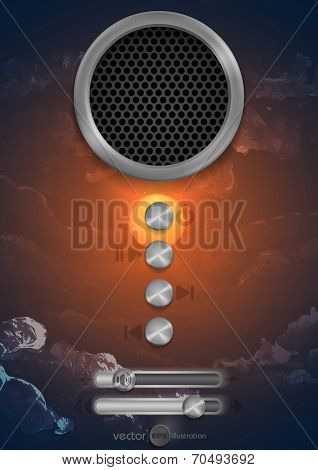 Abstract Speaker Concept Design