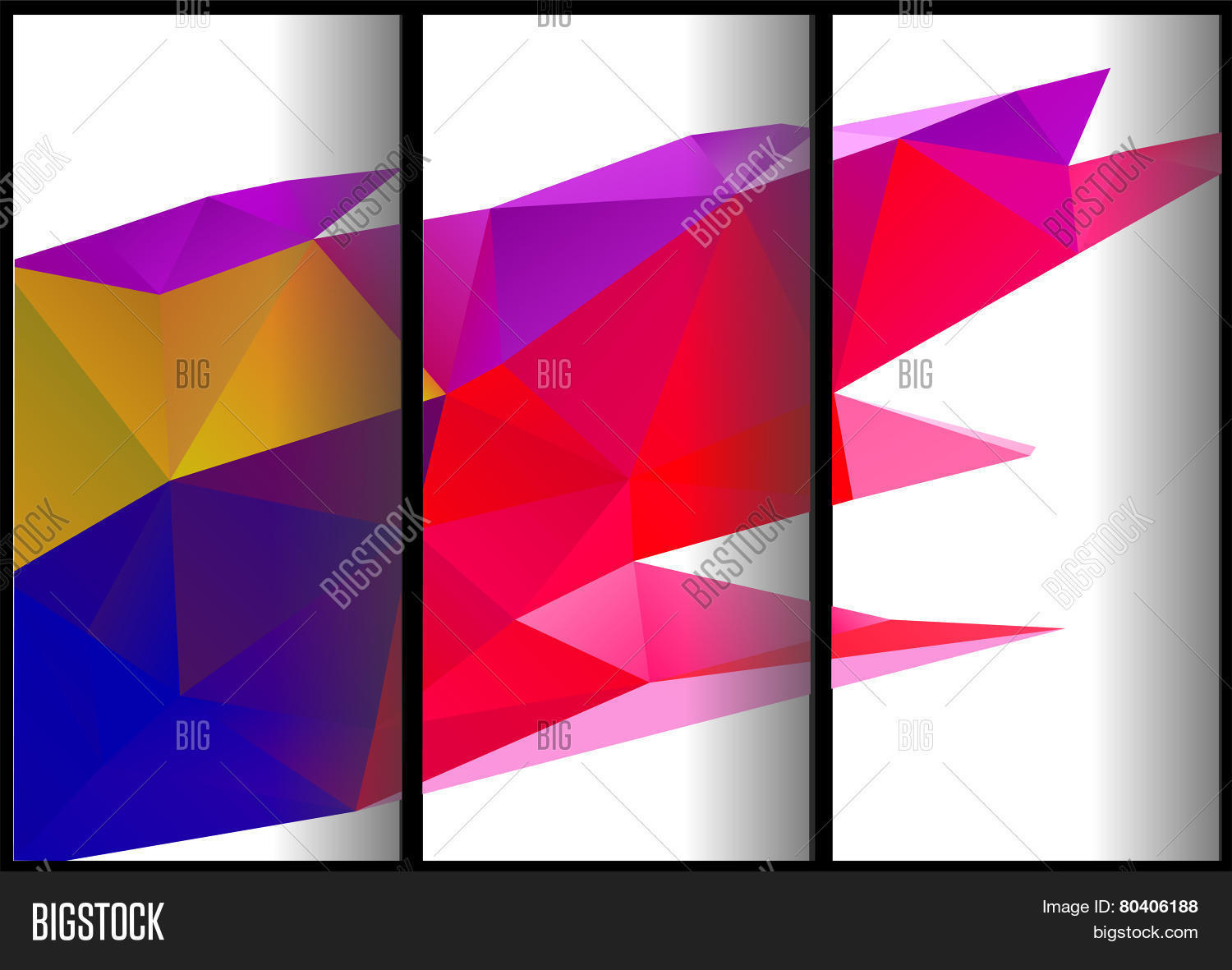 Triangular Banners Vector & Photo (Free Trial) | Bigstock