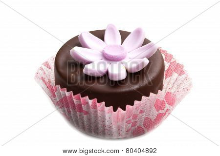 Little Cassata On White Background
