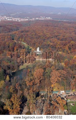 ZAGREB, CROATIA - NOVEMBER 14: Park Maksimir in Zagreb, Croatia on November 14, 2007. 
