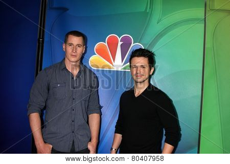 LOS ANGELES - DEC 16:  Brendan Fehr, Freddy Rodriguez at the NBCUniversal TCA Press Tour at the Huntington Langham Hotel on December 16, 2015 in Pasadena, CA