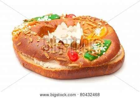 Traditional Cake Roscon Del Reyes