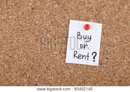 Buy or Rent?