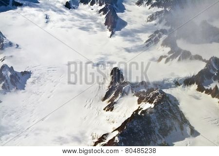 Aerial View Of The Antarctica