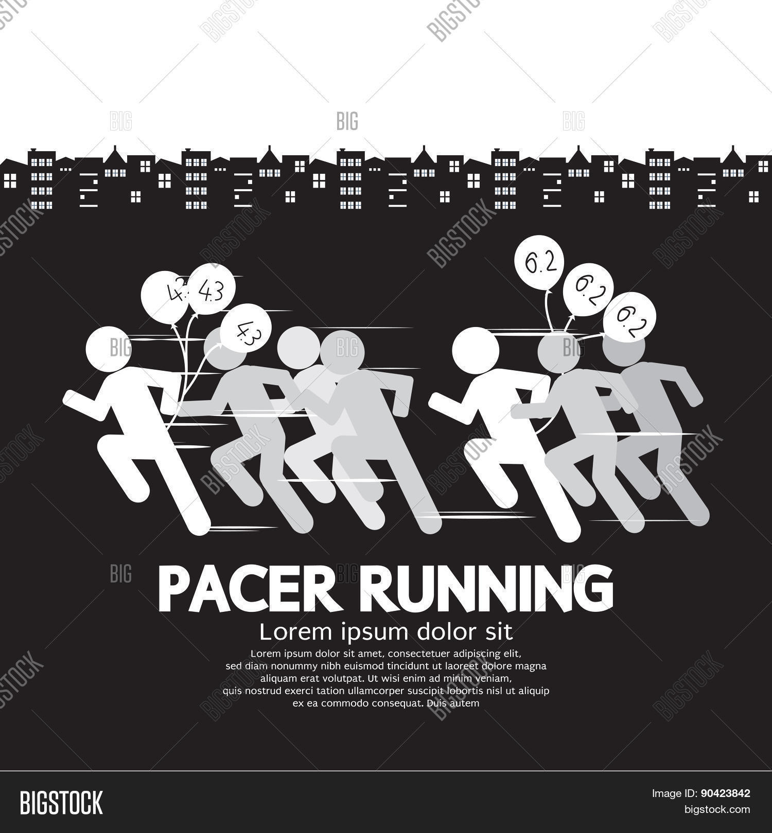 Pacer Running Vector & Photo (Free Trial) Bigstock