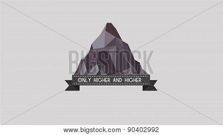 Mountain vector logo