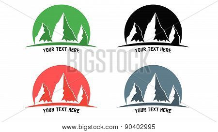 Mountain vector logo