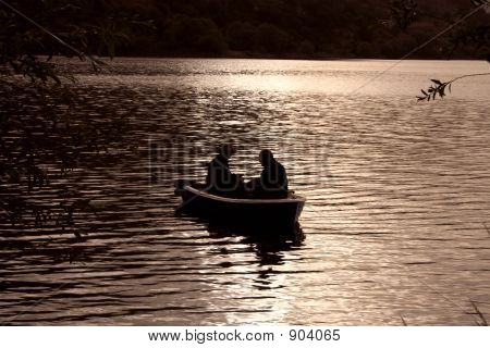 Sunset On Lake 2