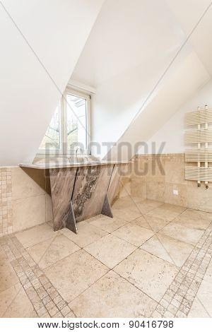 Small Window At The Bathroom