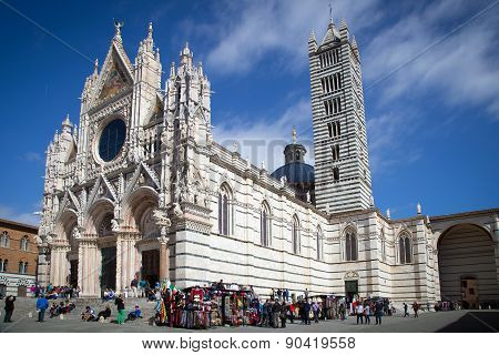 Siena Cathedral In Tuscany