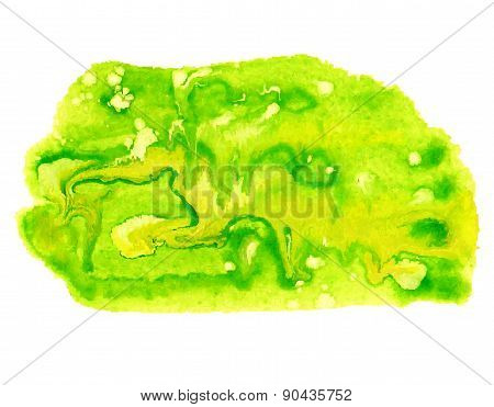Watercolor spot