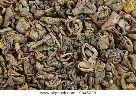 Fondo de té verde