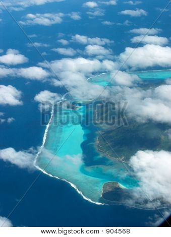 Tahiti z góry