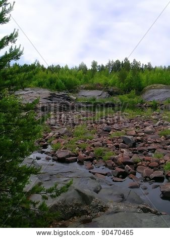 Dry riverbed