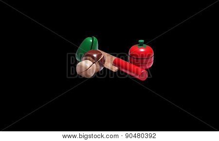 Wooden Vegetables