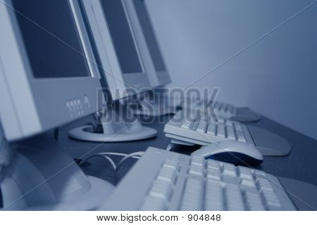 Computer formazione 2 blu