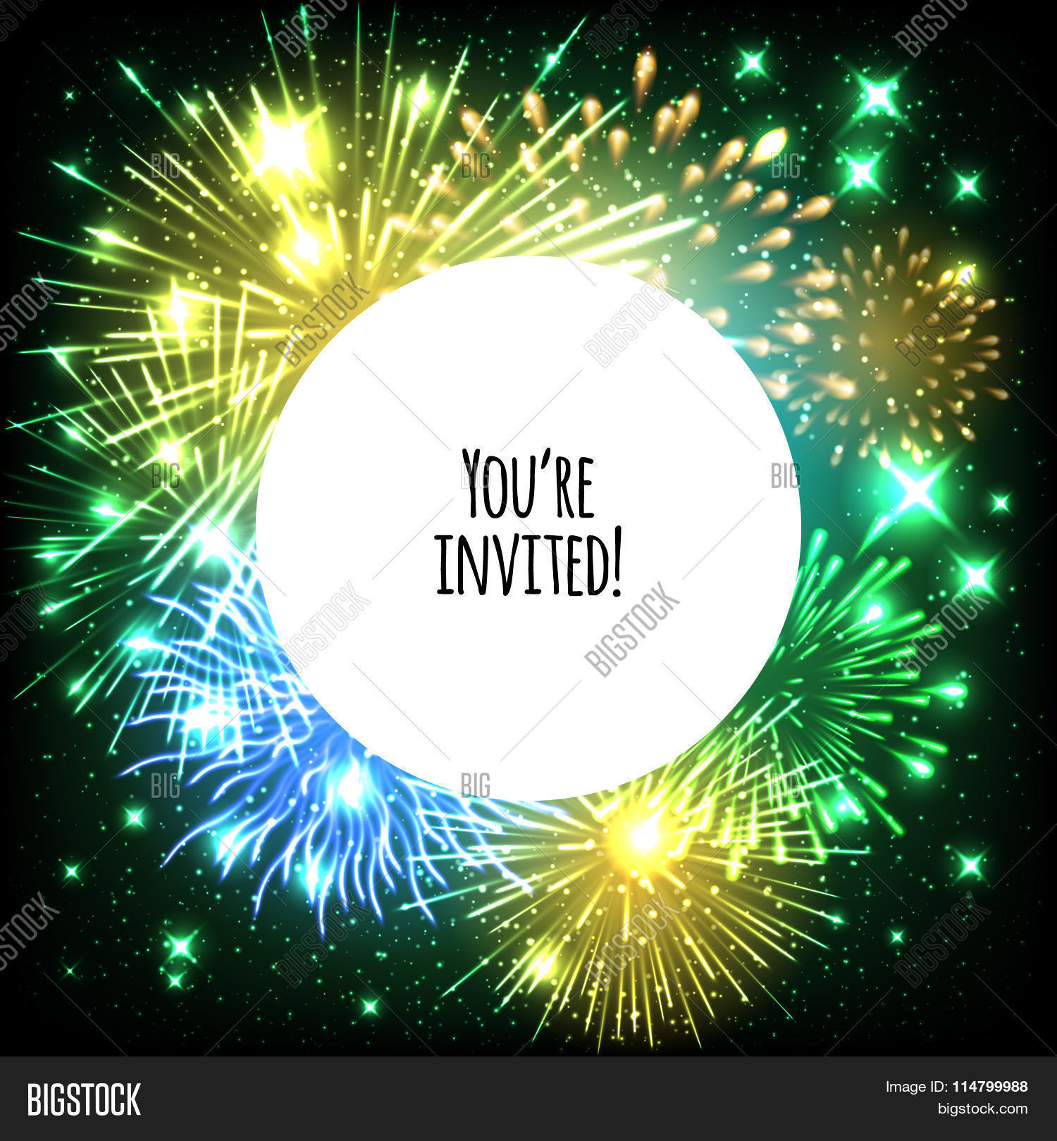 Universal Invitation Vector & Photo (Free Trial) | Bigstock