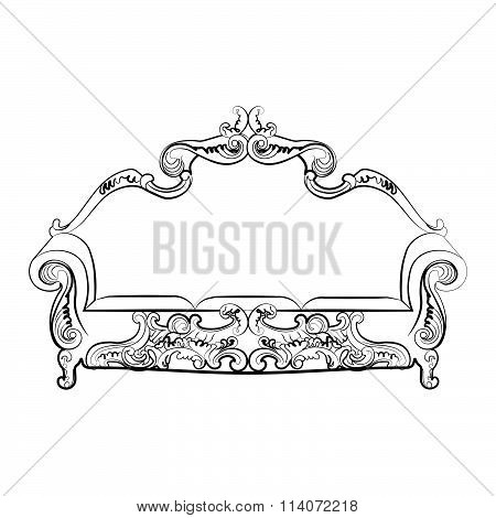 Imperial royal sofa
