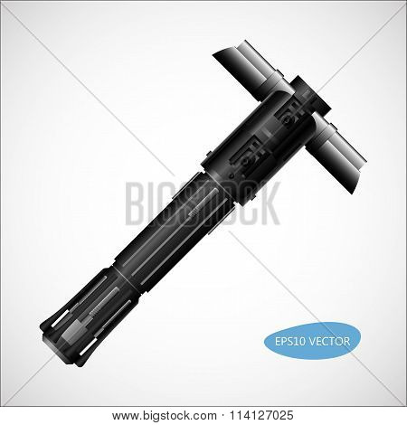 Red Light Saber Hilt