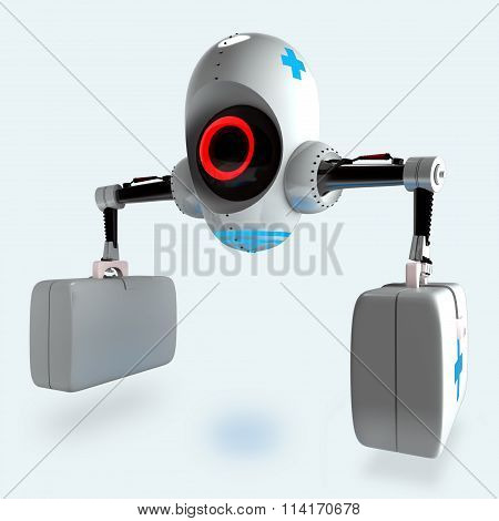 futuristic medical robot