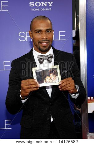 Omari Hardwick at the Los Angeles premiere of 