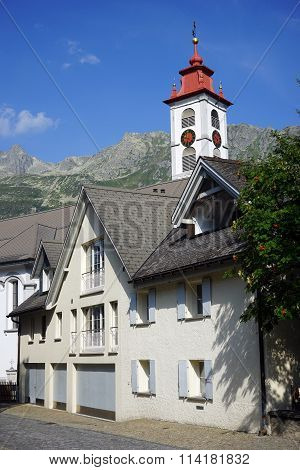 Tower And Buildings