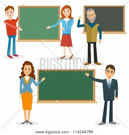 People At The School Board Education Collection