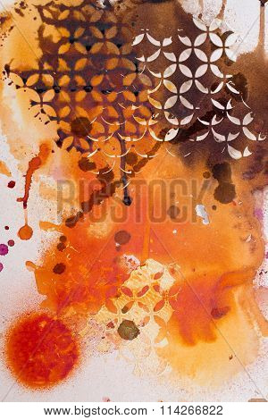 Bright Watercolor Background