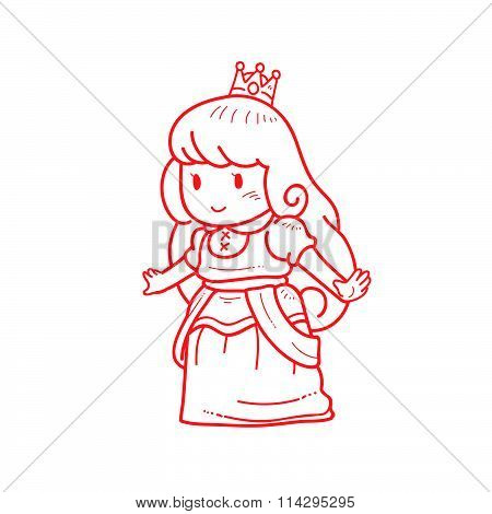 Doodle princess