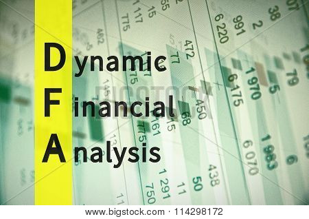 Dynamic financial analysis